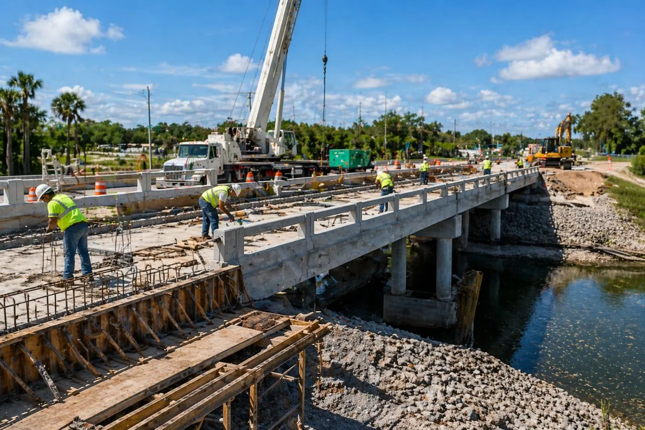New bridge construction services in Florida